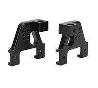 Eleage RC Front Rear Suspension Bracket Lightweight Upgrade Accessories for RGT Crawler EX86100 1/10 Car Aluminum Alloy 2Pcs (Black R86017BL)