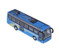 Eleage Rechargeable RC Bus Toy, All-Direction Driving Remote Controlled Vehicle, High Simulated School Bus City & Sightseeing Tour Model, Kids Educational Play Gift (Blue)