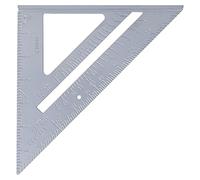 Eleage Ruler Aluminum Alloy Measuring Tool for Woodworking Crafts 7in 45/90 Degrees Durable Strong and Lightweight