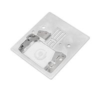 Eleage Sewing Machine Needle Plate Transparent Cover Durable Throat Plate for Seamless Sewing for 7256 7258 7422 7424 Q235 Carbon Steel 1 Unit