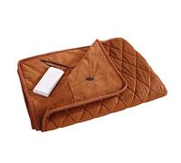 Eleage Wearable USB Electric Blanket, Soft Flannel Heating Blanket with 3 Temperature Settings for Cozy Indoor and Outdoor Use, Size 140 X 100 Cm (#3)