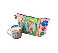 Eleanor Bowmer Pisces Zodiac Mug & Zip Bag Set