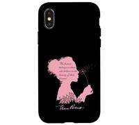 Eleanor Roosevelt s Inspirational Quote with a Signature Case for iPhone X/XS