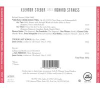 ELEANOR STEBER SINGS RICHARD STRAUSS NEW CD