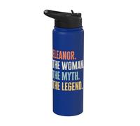 Eleanor The Best, Woman Myth Legend, Funny Best Name Eleanor Stainless Steel Insulated Water Bottle