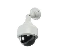 ELEAR™ 2 X Fake Dummy Security CCTV Camera Waterproof IR LED Blinking Light Flashing Outdoor Indoor Surveillance