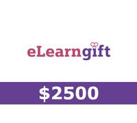 eLearnGift $2500 Gift Card TW