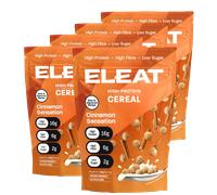 ELEAT Cinnamon Sensation High Protein Cereal 250g - Case of 5 [Best Before: 22/01/2026]