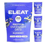 ELEAT | High Protein Overnight Oats Healthy Breakfast | Blueberry & Vanilla