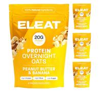 ELEAT | High Protein Overnight Oats Healthy Breakfast | Peanut & Banana