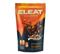 ELEAT Protein Cereal Multi-Pack 4 x 250g Pouches - Cinnamon Sensation - Healthy Cereal, Pre & Post Workout - High Protein & Fibre with Good Bacteria & Amino Acids - Low Sugar, Vegan, Gluten-Free