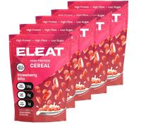 ELEAT Strawberry Flavour High Protein Cereal 250g - Case of 5 [Best Before: 14/11/2025]