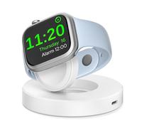 Elebase 2026 Upgraded 5w Apple Watch 11 Charging Dock,Foldable Magnetic USBC & Lightning Watch Charger Stand,Type C Wireless Charger Adapter for iWatch Series 10 9 8 7 6 5 4,Ultra SE 3 2