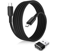 Elebase for Samsung Galaxy S24 S25 Charger Cable 2M,USB C to USB C Cable 100W with USB Adapter,Fast Power Delivery Car Charging Lead for Samsung Galaxy S23 S22,Z Flip Fold,A74 A73 A72 A33 A34 A56 A55