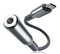 Elebase iPhone 17 16 16e Headphone Aux Adapter,USB C to 3.5mm Audio Converter,Type C to 1/8 Inch Jack for Apple 15 Pro Max Plus,Samsung Galaxy S25 S24 S23,iPad 10 10th,Air 4th 5th Mini 6th 7 7th Gen