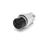 Elecbee 3 Pin Aviation Connector and GX25 Straight Female Cable Plug