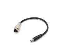 Elecbee GX16 Connector 2 Pin Male to DC Plug Cable 25cm, Aviation Connector GX16 2 Pin Straight Male to DC5525 Converter - Heavy Duty Aviation Power Cable for Drones, Robotics, Industrial Equipment