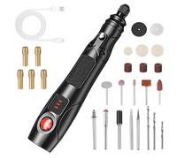 Elecbee Mini Cordless Rotary Tool, 3-Speed Adjustment Rotary Tool Kit with 26 Accessories, USB Charging, Multi-Purpose Power Rotary Grinder for Sanding, Engraving, Polishing, Drilling, Cutting, DIY