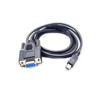 Elecbee Mini USB to RS232 DB9 Female Serial Adapter Cable, 1m | Reliable connectivity for legacy serial devices, ideal for modems, printers, cameras and other compatible equipment