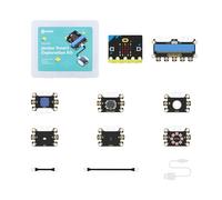 ELECFREAKS microbit Jacdac Smart Exploration Kit Micro:bit Sensor Starter Kit Plug and Code Electronics Module Unrestricted Connection Methods(Without Micro:bit)