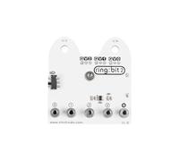 ELECFREAKS microbit Ring:bit v2 Expansion Board Adapter with 3 I/O Ports, microbit Breakout Board Suitable for Building Custom Robots and Inventions Such As ELECFREAKS ringbit 6-in-1 kit/ringbit car
