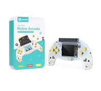 ELECFREAKS microbit Starter kit Retro Makecode Arcade for STEM Education, Micro:bit Joystick Programming Learning Machine Supports Remote Control and Creat Games(Without Micro:bit)