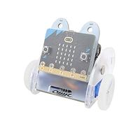 ELECFREAKS microbit Starter Ring:bit Car Kit BBC Micro:bit Car, DIY Programmable Kit Makecode Project, Micro:bit Coding Starter Kit with Wiki Tutorial(Without Micro:bit)