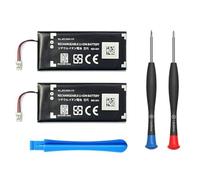 ElecGear 2x BEE-004 Battery Kit Replacement for Joy-Con 2 Controller, Switch 2 JC2 Rechargeable Li-ion Battery, 3.89V 500mAh 1.95Wh. Repair Y00 JIS00 Driver Tool incl.