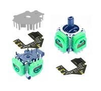 ElecGear 2x TMR Joystick and Desoldering Heating Plate Replacement for PS5 Edge Controller, Calibration PCB, TMR Hall Control Stick and Soldering Wick Repair Tools - (TMR-DSE)