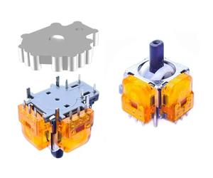 ElecGear 2x TMR Joystick and Desoldering Heating Plate Replacement for Switch Pro Controller, TMR Hall Control Stick and Soldering Wick Repair Tools - (TMR-NSPro)