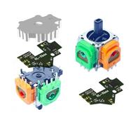 ElecGear 2x TMR Joystick and Desoldering Heating Plate Replacement for Xbox One Controller, Calibration PCB, TMR Hall Control Stick and Soldering Wick Repair Tools - (TMR-XB1)