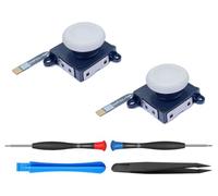 ElecGear 2x TMR Joystick Replacement for Joy-Con Controller, Anti-Drift Control Stick Compatible with Nintendo Switch 2017 LCD, 2019 Lite & 2021 OLED - Repair Tool Kit included