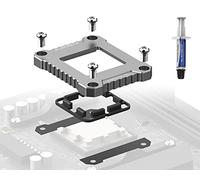 ElecGear AMD CPU Contact Frame for Ryzen 7000 Zen4 Series, Aluminum Mod ILM for AMD AM5 LGA1718 Socket, Replacement CPU Fixing Buckle with Thermal Paste Guard