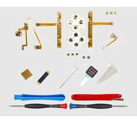 ElecGear Desoldering Blade and Tools + Flex Cable and Micro Tactile Switch Replacement for Joy-Con Controller, ABXY, D-pad, L/, ZL/ZR, SL/SR and +/R/Home/C/V+/V//Power Button