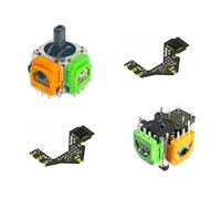 ElecGear Hall Joystick Kit Replacement for PS4 Controller, 2X Hall Effect Control Stick + 2X Calibration PCB + Desoldering Repair Tools for Analog Stick Thumbsticks - HL-PS4