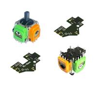 ElecGear Hall Joystick Replacement Kit Controller, 2x Hall Effect Control Stick + 2x Calibration PCB + Desoldering Repair Tools for USB Port Controller Analog Stick
