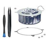 ElecGear PS5 Internal Cooling Fan, Additional Shockproof Sealing O-Ring and Repair Tool Kit, CPU and Case Fan Replacement for first PS5 CFI-1xxx series, Not for Slim or Pro