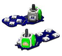 ElecGear TMR Joystick and 8x Tactile Switch Replacement for Victrix Pro BFG Controller, Left and Right Control Stick PCB Module with D-pad and ABXY Micro Buttons