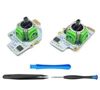 ElecGear TMR Joystick Replacement for Steam Deck LCD, Electromagnetic Hall Sensor Left and Right Thumbstick Module PCBA for Controller MEDA and MHDA