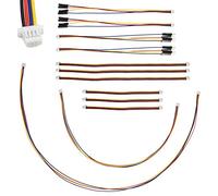 elechawk I2C Qwiic Stemma QT Cable Kit for SparkFun Development Boards, Sensor Board, Cutting Plate, 4-Pin Sh1.0 Connector