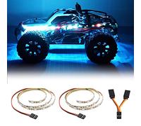 Elechawk LED Light Strip for RC Airplane, Plane Drone & Car (Ice Blue)