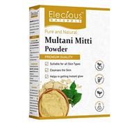 Elecious 100% Natural Multani Mitti Powder for Exfoliating, Soothing, Nourishing, Smoothening Face, Skin and Hair Fuller's Earth, Bentonite Clay 200 gm