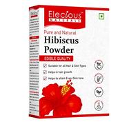 Elecious Hibiscus powder for hair growth, face and skin (200 Grams) | Suitable for Hair pack, Hair oil, Face pack and Hibiscus Tea