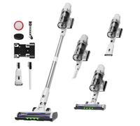 ElecKeys Cordless Vacuum Cleaner 580W 48KPA Powerful Stick Vacuum Cleaners, Rechargeable Cordless Vacuum Up to 65Mins Runtime, Anti-Tangle Stick Vacuum for Home, Pet Hair, Hard Floor, Carpet