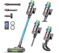 ElecKeys Cordless Vacuum Cleaner, 600W 50000Pa Powerful Vacuum Cleaner, Lightweight Cordless Vacuums with 70Mins Runtime, Anti-Tangle Stick Vacuum Cleaner for Hardwood Floor, Carpet, Pet Hair