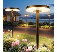 ELECLINK Solar Pathway Lights Outdoor, 6 Pack Adjustable Angle Solar Lights Outdoor Waterproof, Super Bright Garden Landscape Lighting for Yard Landscape Path Walkway Decoration