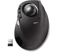 Elecom 2.4GHz Wireless Finger-operated Trackball Mouse EX-G series 8-Button Function with Smooth Tracking, Precision Optical Gaming Sensor (M-DT1DRBK)