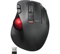 Elecom EX-G Trackball Mouse, 2.4GHz USB Wireless, Ergonomic Design, Thumb Contr