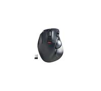 ELECOM Left-Handed 2.4GHz Wireless Thumb-operated Trackball Mouse, 6-Button Function with Smooth Tracking, Precision Optical Gaming Sensor (M-XT4