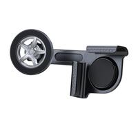 Elecphbo Clip-on Magnetic Phone Mount for Tesla Model Y/3/X/S - 360° Adjustable Car Holder, Universal Fit iPhone & Android, No Sticker, Tool-Free Installation 【Wheel】